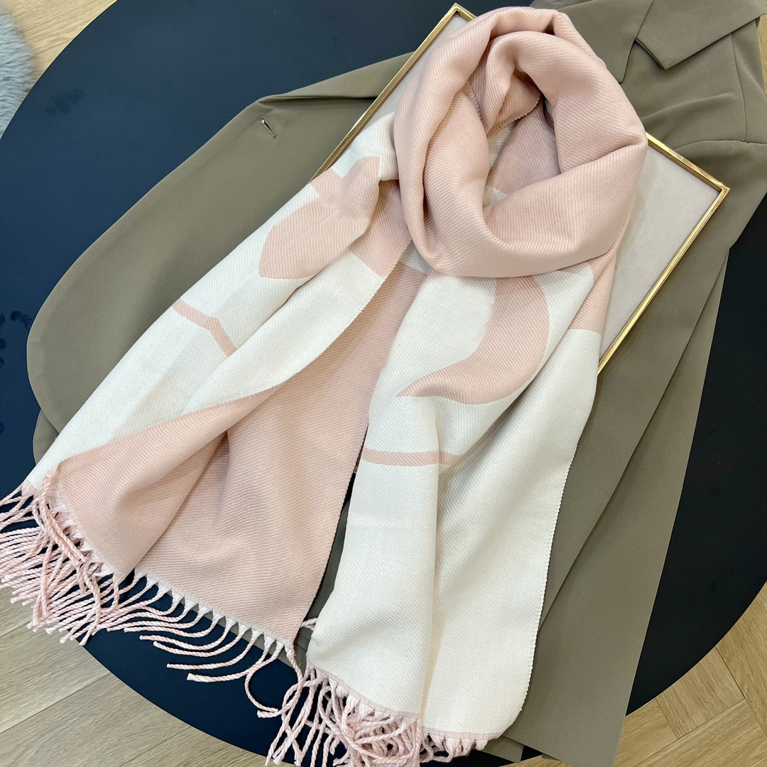 autumn Winter Woman Imitation Cashmere Letter Jacquard Scarf Ladies Double-Faced Multicolored Gingham Kerchief Man 65x180 Scarves Female Shawled Warme