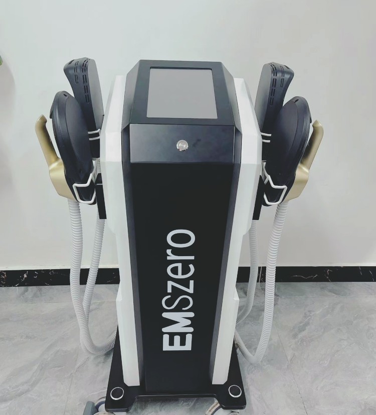 Odchudzanie stymulator mięśni maszyna piękno Emszero 4 uchwyt rzeźbiący rzeźbienie dlsemslim fitness 14 Tesla Home Beauty