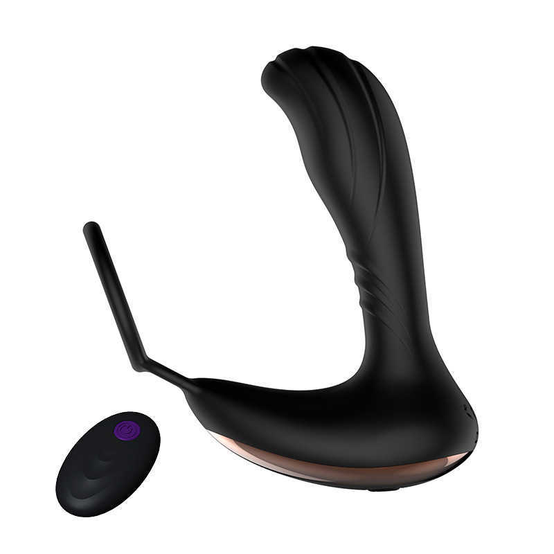 USB charging wireless remote control prostate massager for men women to share vestibular vibrator adult