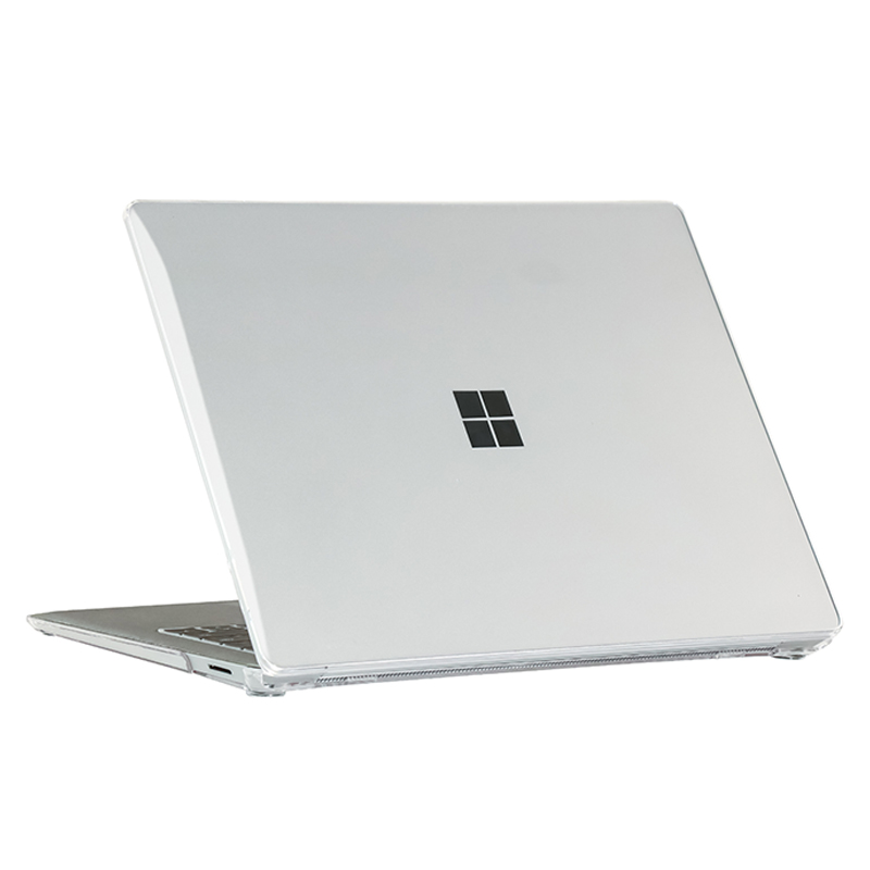 Microsoft Surface Laptop Go 1/2/3/4 12 15 15インチハードフロントバックフルボディプロテクターラップトップケースシェルカバーGOのクリスタルクリアラップトップケース