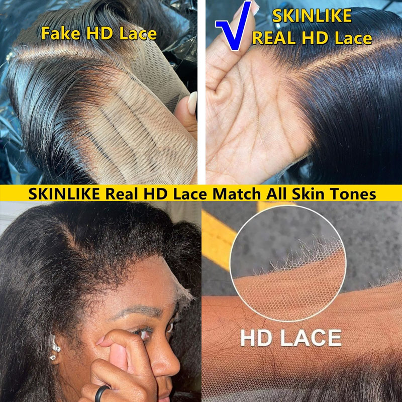 HD Lace Frontal Brontal 40 بوصة الشعر البشري مستقيم البشرية