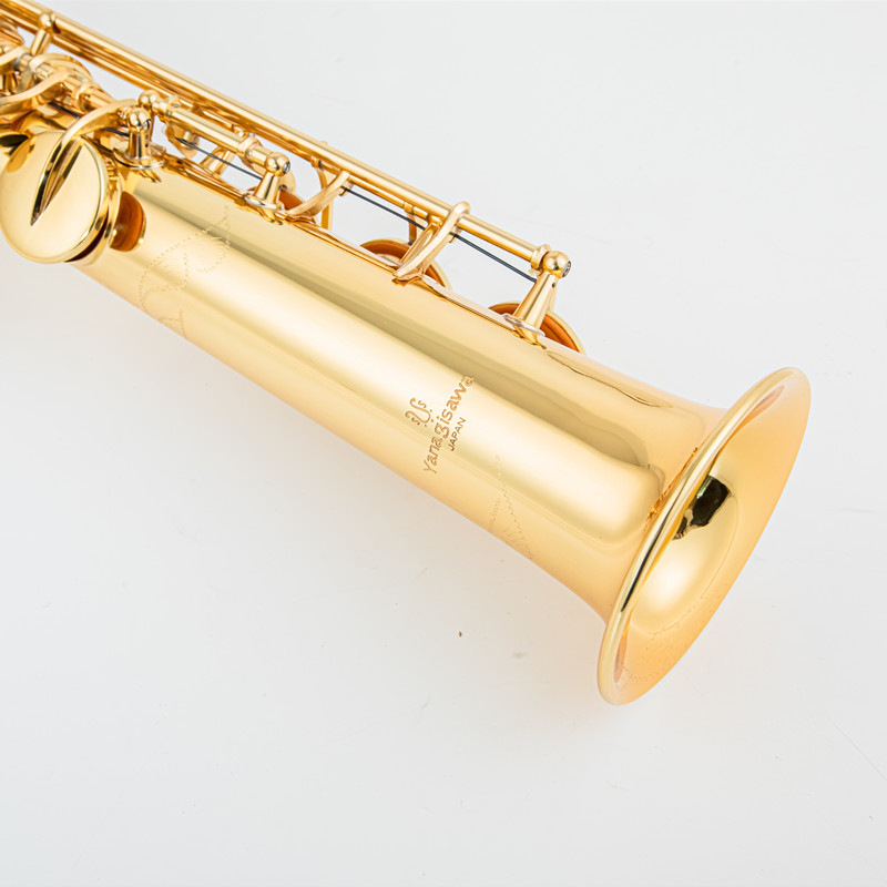 Made in Japan Soprano Saxophone WO37 Silvering Gold Key met Case Sax Soprano Mondstuk Ligature riet nek