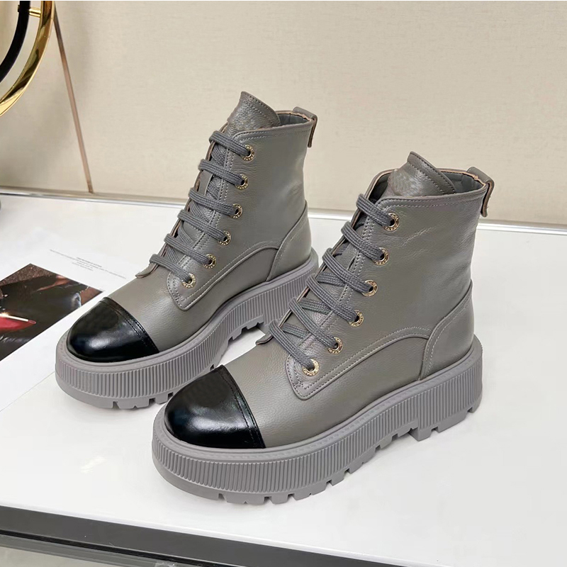 Botas de diseñador Martin de alta calidad para mujer, botas romanas Pr negras, botas de tobillo Chelsea de vaquero blanco de combate inspiradas en boodels