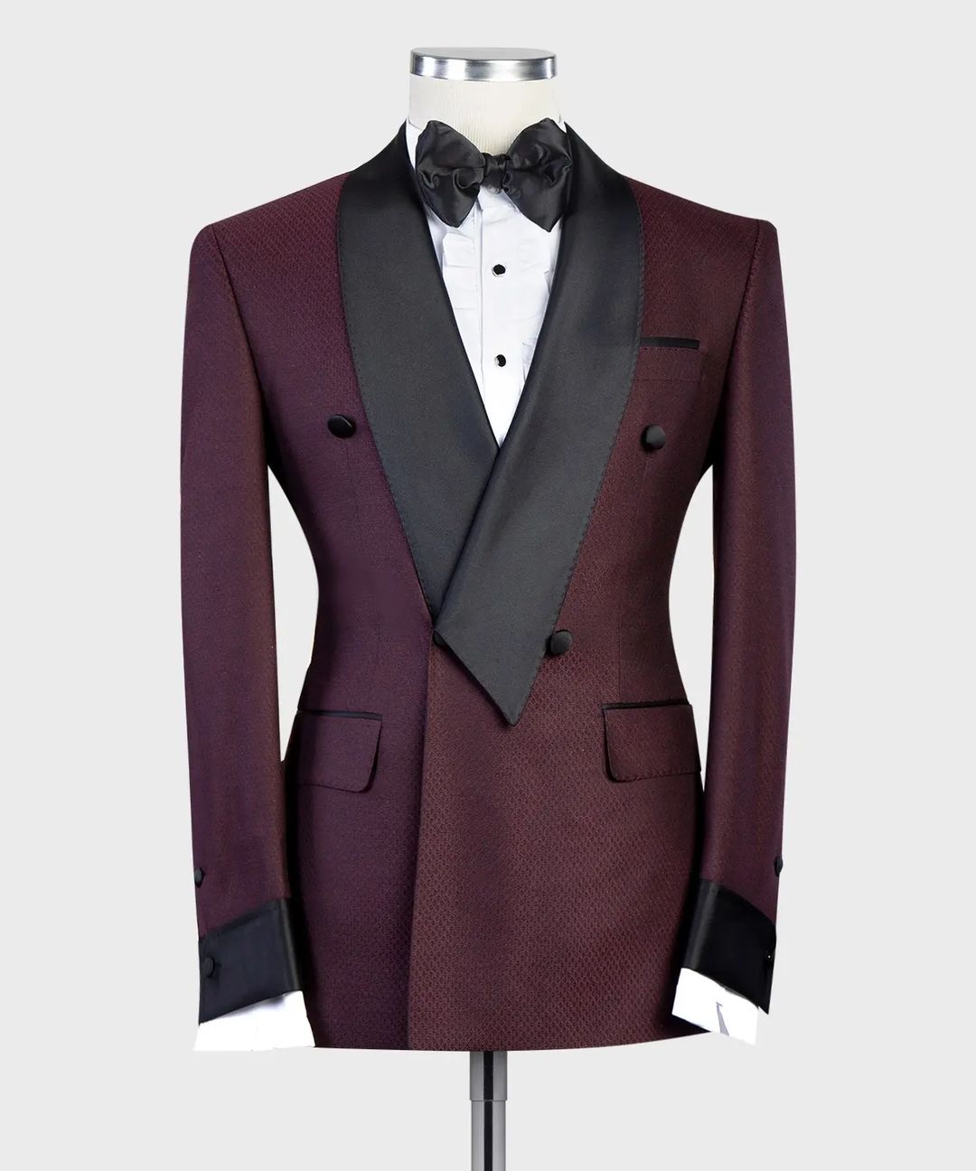 Bröllopsmän kostymer design skräddarsydd svart sjal lapel tuxedos formell smal passform bara en kappa