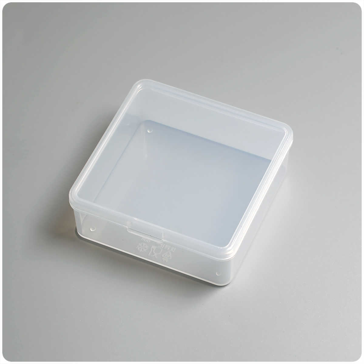 Small Plastic Storage Box Square Mini Case Clear Parts box Transparent little thing Packaging Boxes portable Food Grade PP HKD230812