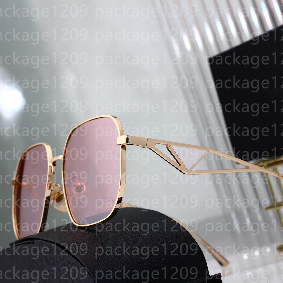 042 Designerskie okulary przeciwsłoneczne luksusowa marka moda vintage metalowa rama Uv400 klasyczna męskie i damskie szklanki pszczół Tren2748