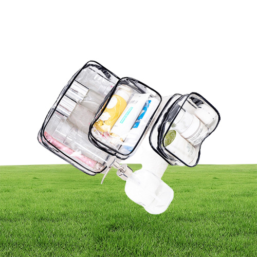 Sac de maquillage transparent Femmes Cosmetic PVC Organisateur de voyage Clear Beauty Case Toitrage Wash étanche Rangement 2202186308501