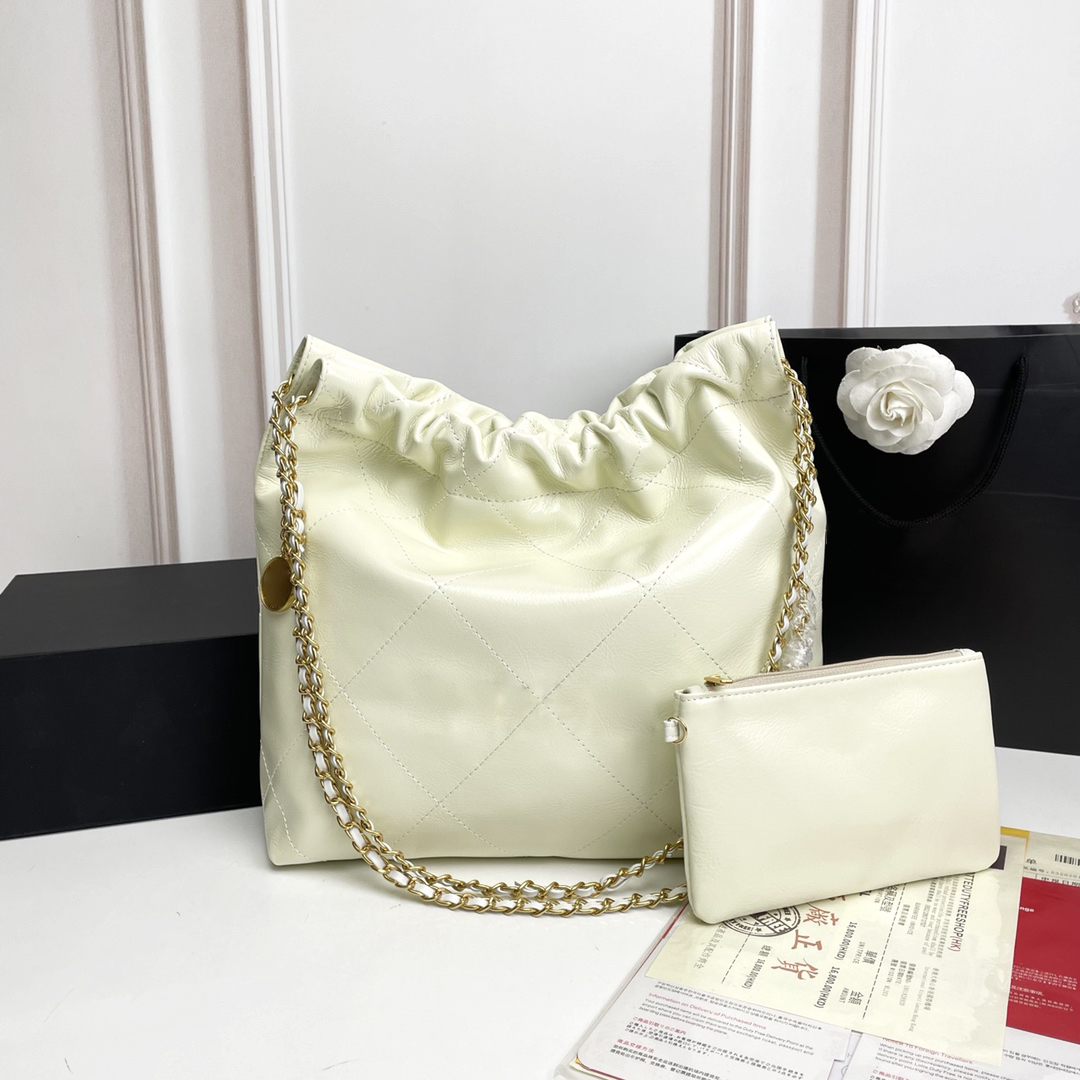 Women's Luxury Handbags Designer Channel bag 22bag Casual drawstring body bag High quality Leather Large capacity Crossbody Shoulder bag CC Shopper bag tote bag
