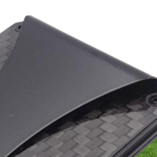Nya metallkortshållare Mini Carbon Fiber Men ID Holder Affärskort Fodral RFID Plånböcker6133263