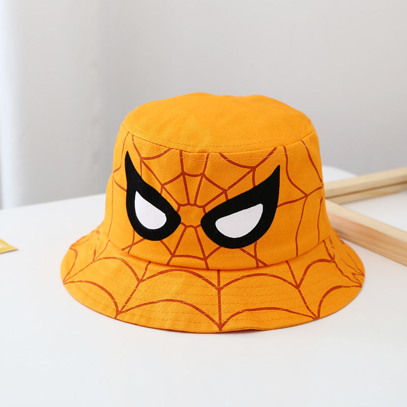 Designer Sun Hat Cartoon Cute Spider Kid Hats Breathable Anime Outdoor Sports Caps Caps de Noël Gift 8style