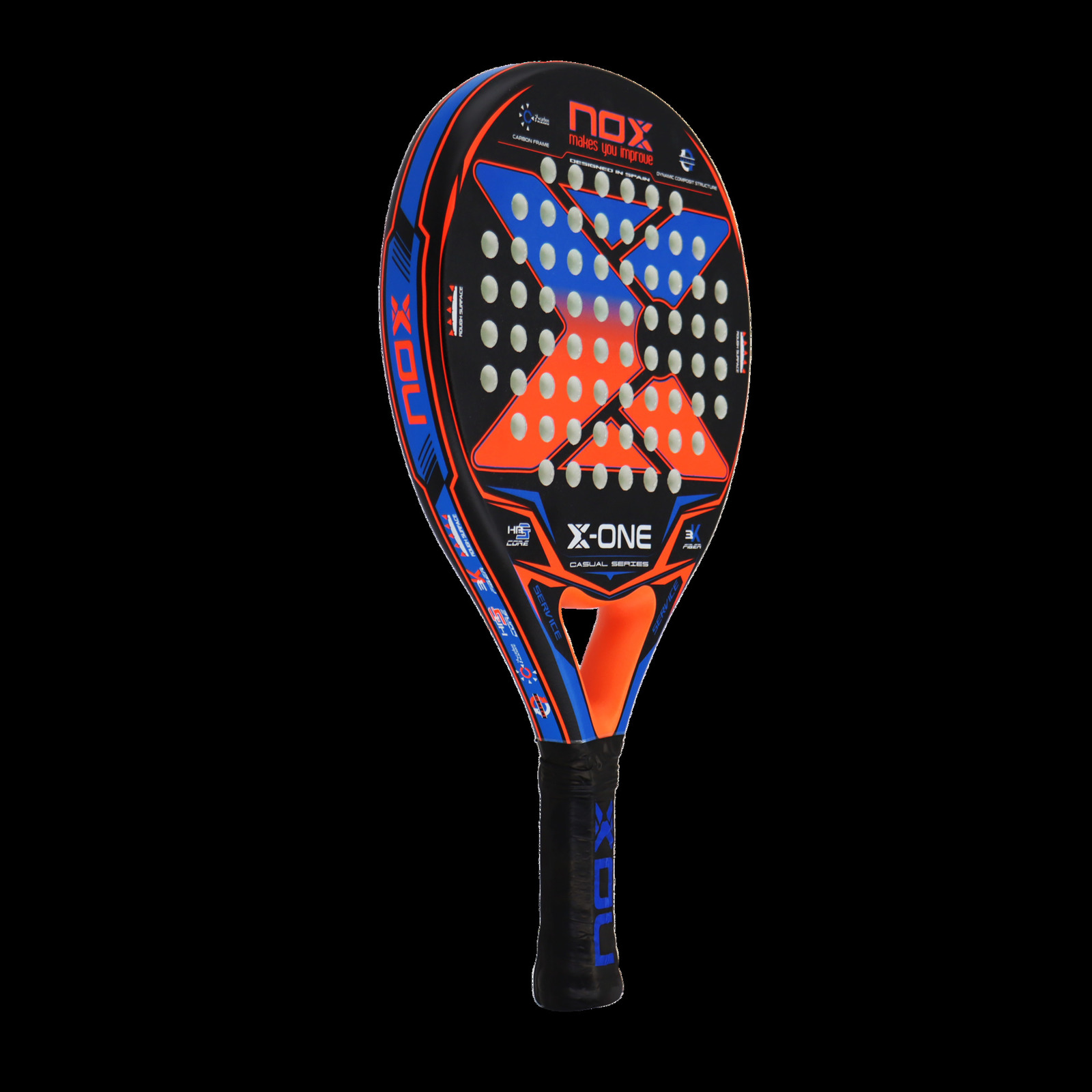 Squashrackets Professioneel Padel Tennisracket 3K Koolstofvezel Hoge balans Glad oppervlak met EVA ZACHTE Memory Paddle 230824