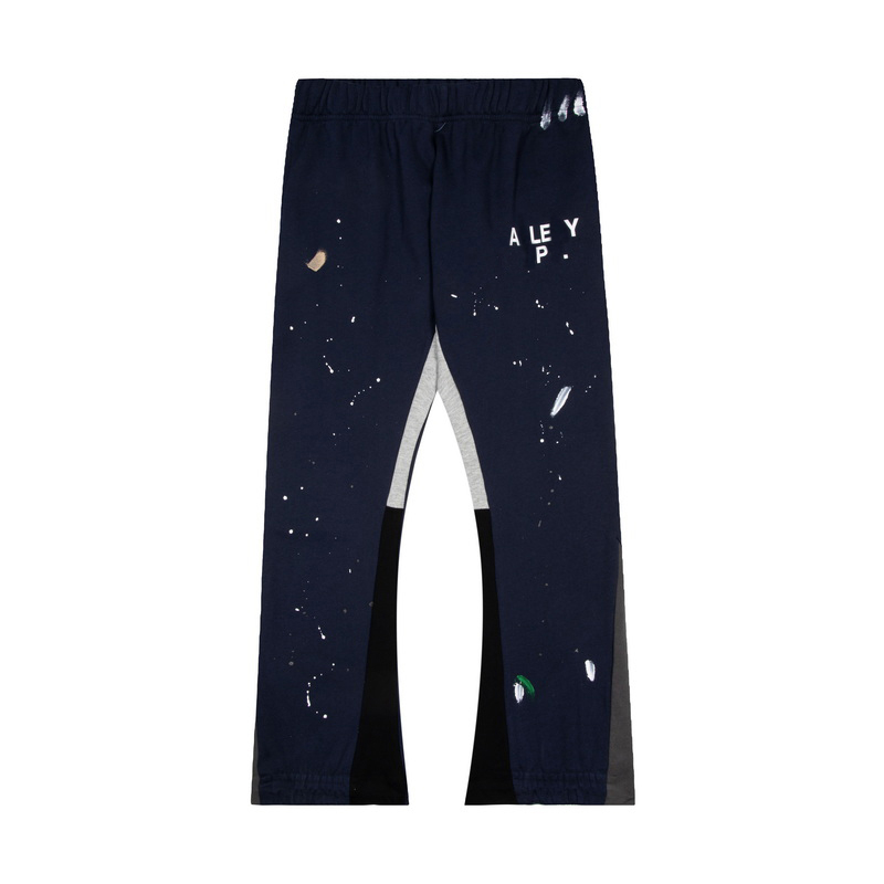 Mens Designer jeans Sports pants Slim Denim Straight Sweatpants Speckled Letter Print pant Women high street Couple Loose Versatilesweatpants S-XL