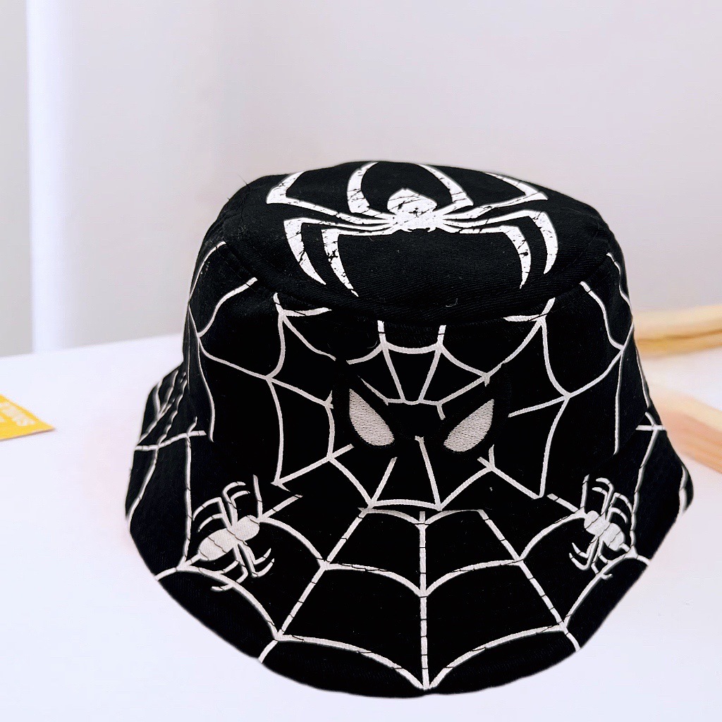 Designer Sun Hat Cartoon Cute Spider Kid Hats Breathable Anime Outdoor Sports Caps Caps de Noël Gift 8style