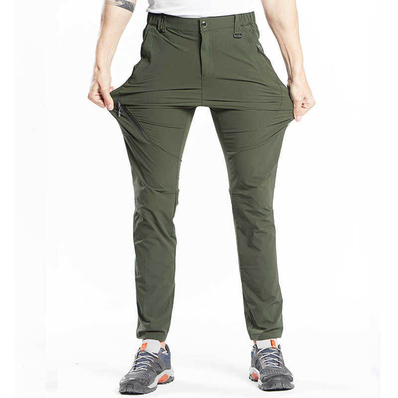 Pantalons décontractés de printemps hommes multifonction élastique Ultra-Thin respirant pantalon long étanche pantalon cargo tactique S-8xllf20230824.