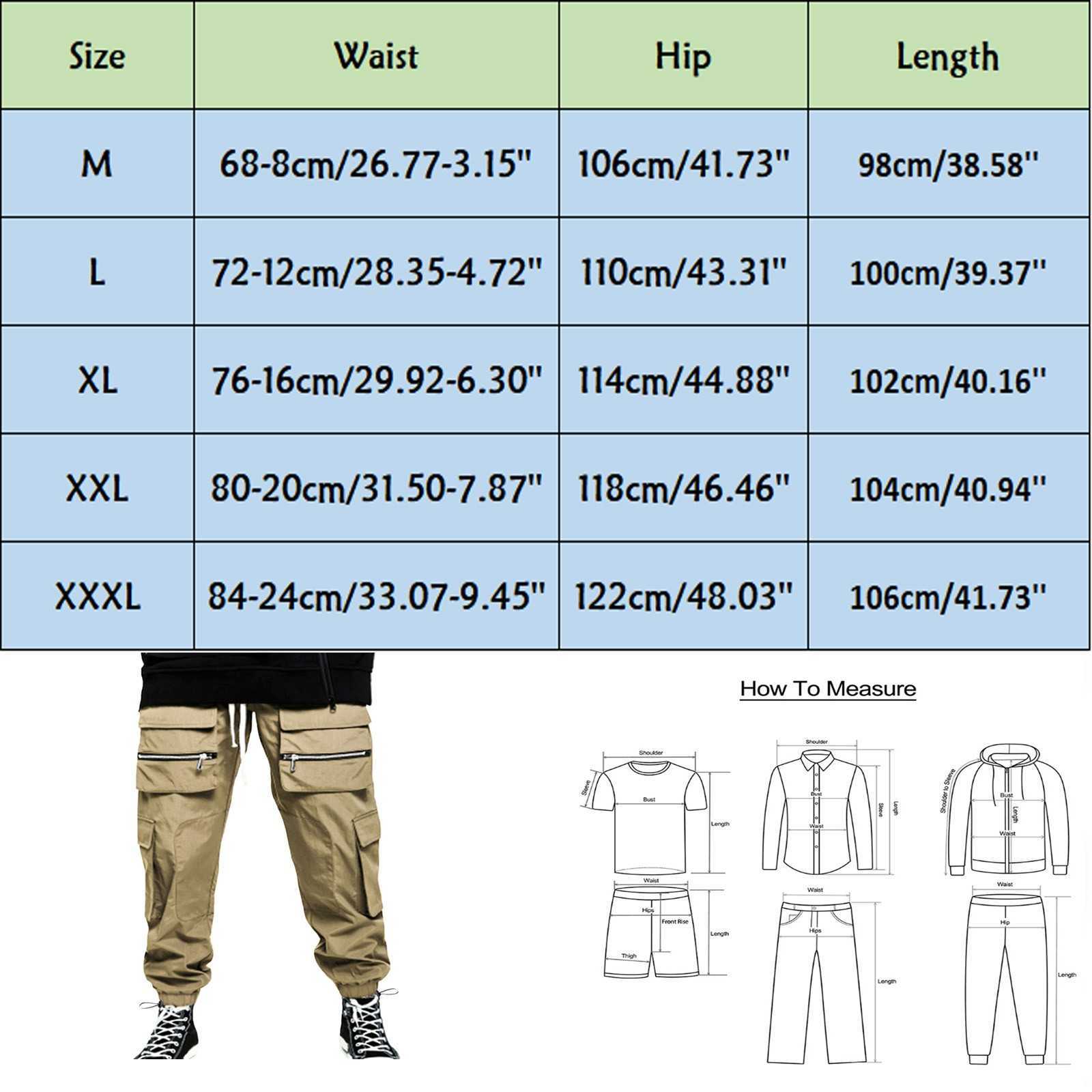 Mens vrachtbroeken Drawtring Overalls Joggers Casual sport tactisch werk multi-pocket mode camouflage outdoor long-broekslf20230824.