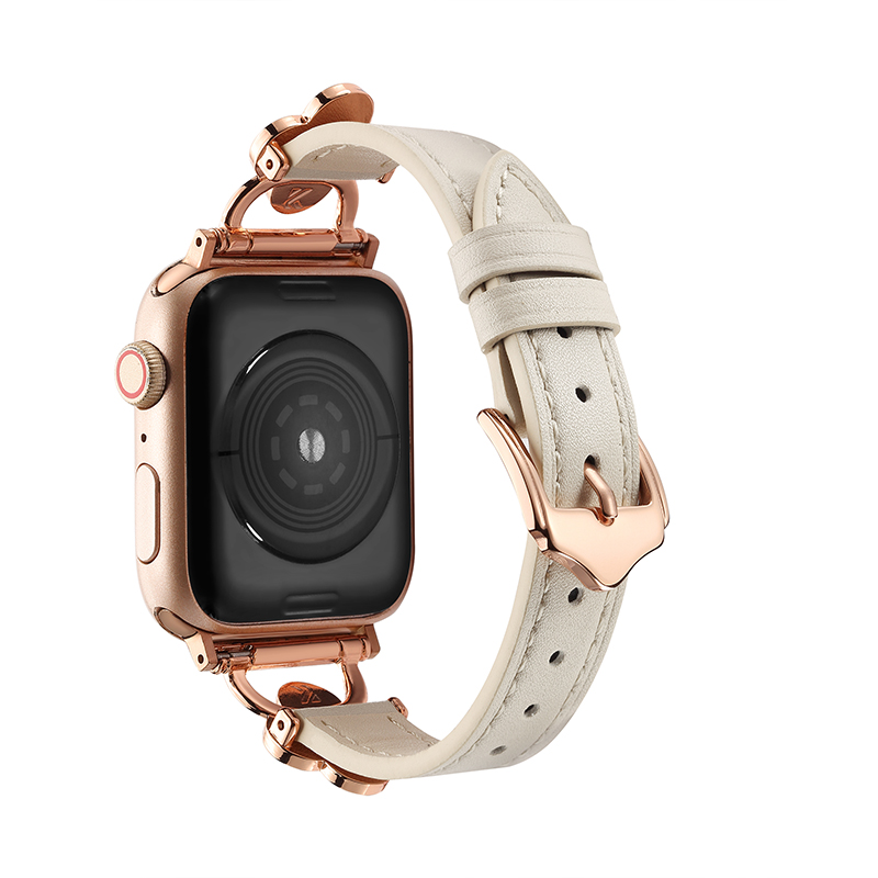 Cinturini intelligenti cinturino orologio di moda cinturino Apple Watch Ultra 38mm 44mm 45mm cinturino iwatch serie 8 9 4 5 6 7 cinturino cinturino in pelle