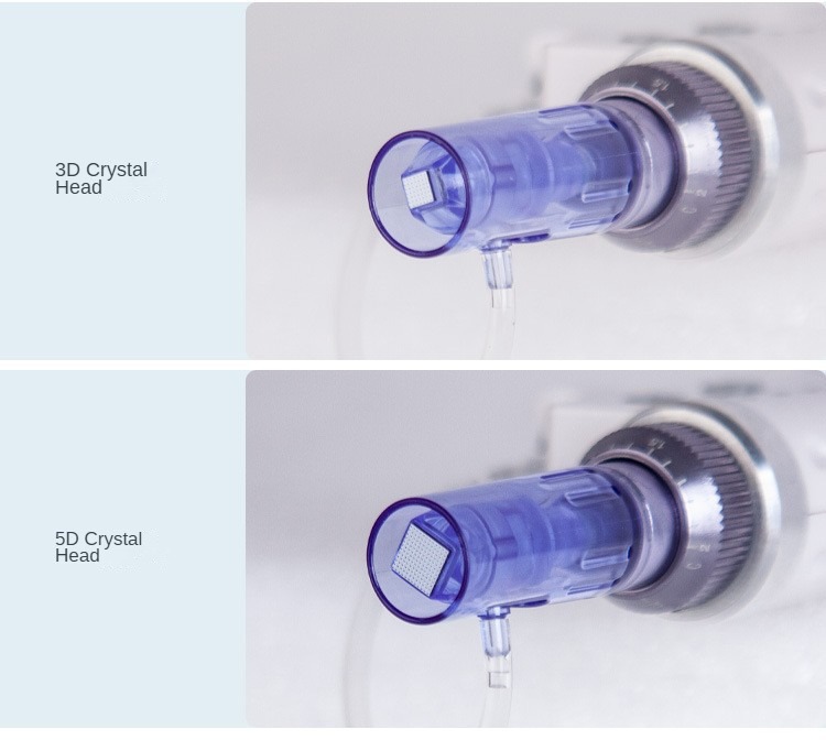 Importatore di microaghi nano Strumento di idratazione con microaghi Pistola di bellezza Salone di bellezza Strumento elettrico a microaghi Importatore di mesoterapia Bellezza autobattente