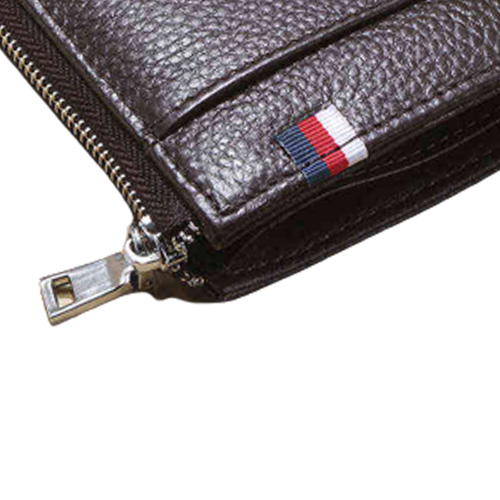 Mens äkta läder plånböcker 2021 RFID Walletts Luxury Design Card Bolder Business Classic Key Mynt Clutch Zipper Pocket Bags G1103039567