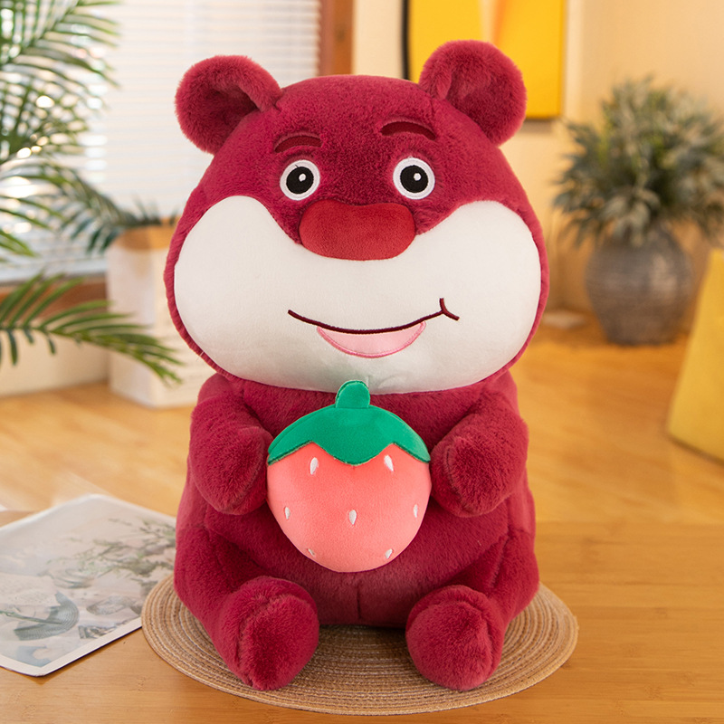 도매 귀여운 핑크색 곰 플러시 장난감 장난감 어린이 게임 놀이 동료 휴일 선물 인형 기계 상품