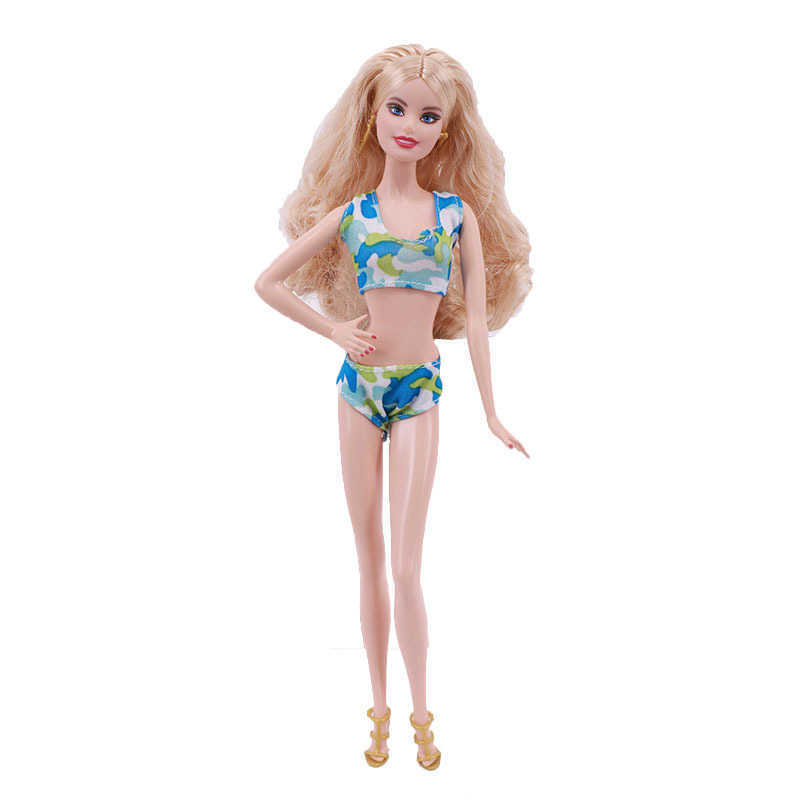 Doll Apparel Den nya modellen är lämplig för amerikanska tjejleksaker med en storlek på 27-29 cm barbie klädtillbehör baddräkter