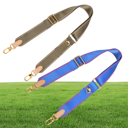 Top Grade Polyester Fabric Chest Bag Strap Shoulder Band Belt Replacement For Lady Handbag Women Multi Pochette Adjustable Double 8645035