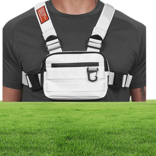 Tactical Vest Chest Rig Bag Packs Harness Holster Radio Walkie Talkie Pouch Sport Outdoor Reflective Strip Extern krok Rem STR3747047