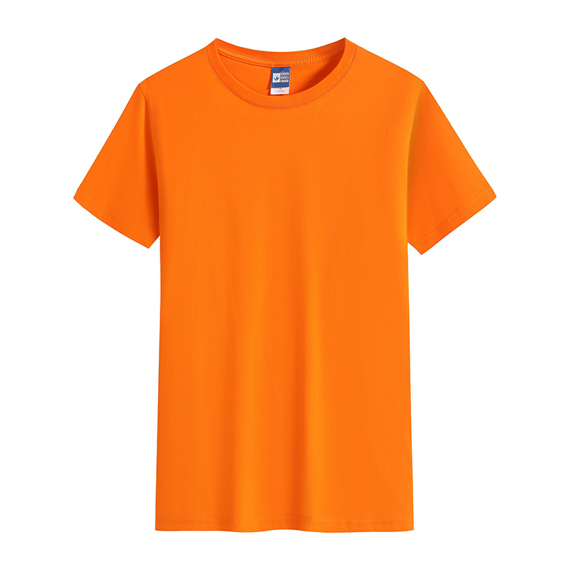 ジンサイコットン180g丸い首半袖Tシャツ夏のメンズファッショントップピュアコットン