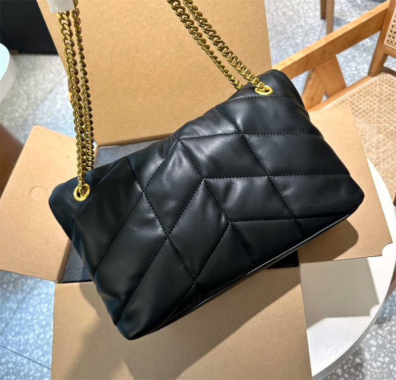 Mulheres Luxurys Designer Bolsa De Ombro Bolsas De Alta Qualidade Loulou Puffer Y Forma CrossBody Bolsa Senhoras Clássico Nuvem Bolsa Carteira Embreagem Bolsa Carteira