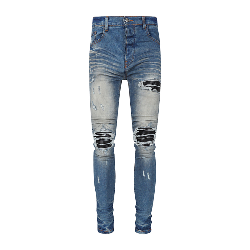 Designer Jeans Heren Denim Broek Mode Broek High-end Kwaliteit Recht Ontwerp Retro Streetwear Casual Joggingbroek Paarse Jeans 30-40