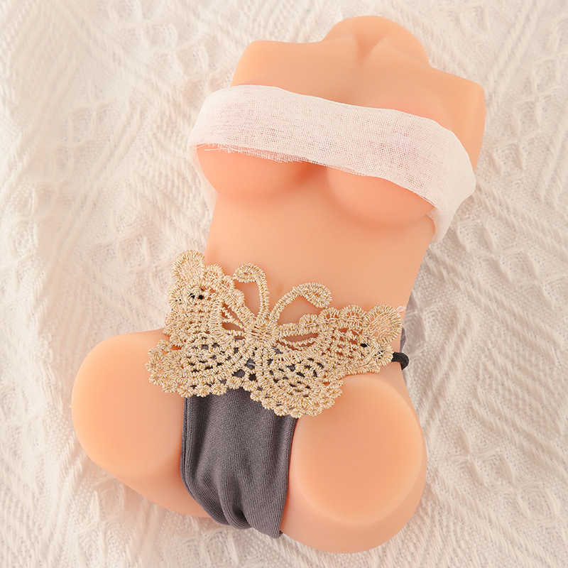 Aircraft Cup Molded Half Body Solid Doll Male Masturbation Device Mature Female Simulated Pussy Hip Exercise Adult Sexual