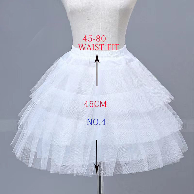 Bloem Meisjes Petticoat Onderrok Cosplay Party Korte Jurk Enfant Fille Lolita Ballet Tutu Rok