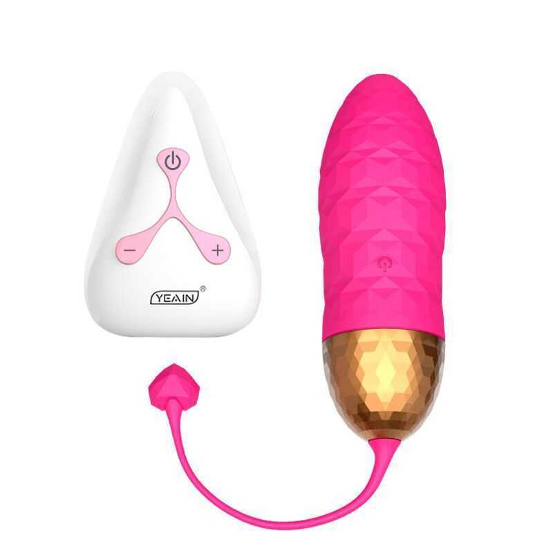 Yeain Wireless fjärrkontroll Variabel Frequency Egg Jumper Mini Strong Shock Masturbation Device Vuxen