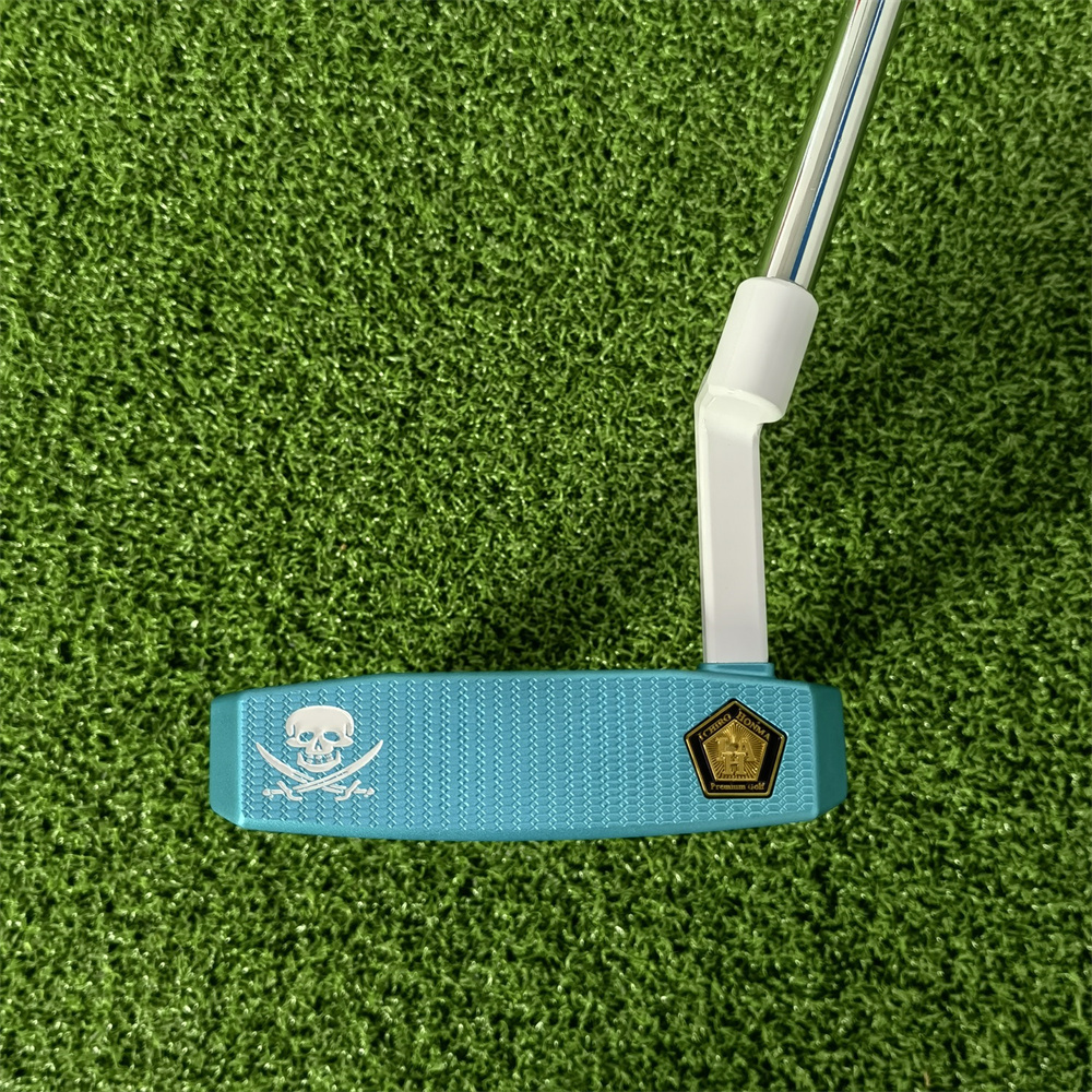 Ichiro Honma Putter Golf Tiffany Blue G-III Damen-Putter 32/33/34/35/36 Zoll Silber Stahl-Schlägerkopfabdeckung