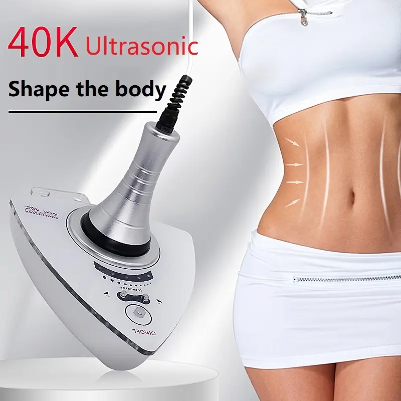 Skönhetspa Slantutrustning 40K Ultraljud Cavitation Body Cellulite Fat Burning Weight Minska Beauty Ultraljud Slim Machine för hemmabruk