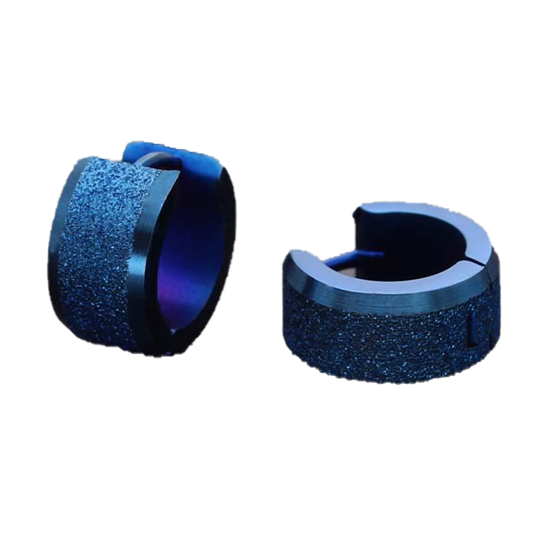 Hoop Huggie Color Blue Gold Earrings Small Circle Fashion Stainless Steel Men Women Jewelry Accessories6455608