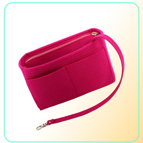 Bolsa de saco de inserção integral para organizador de bolsas para bolsa de bolsa Organizador de bolsas 4 tamanho Pelikus Felt Burse Tote Organizer Insert MultipLock5871588