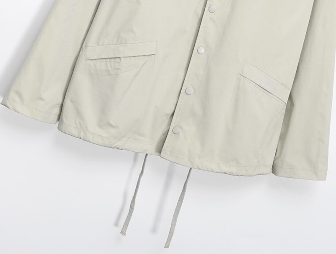 Fall top Designer Mens Jacket High-end Luxury Women`s trench coat coat lapel buttons waterproof windproof comfort warm US S-XL