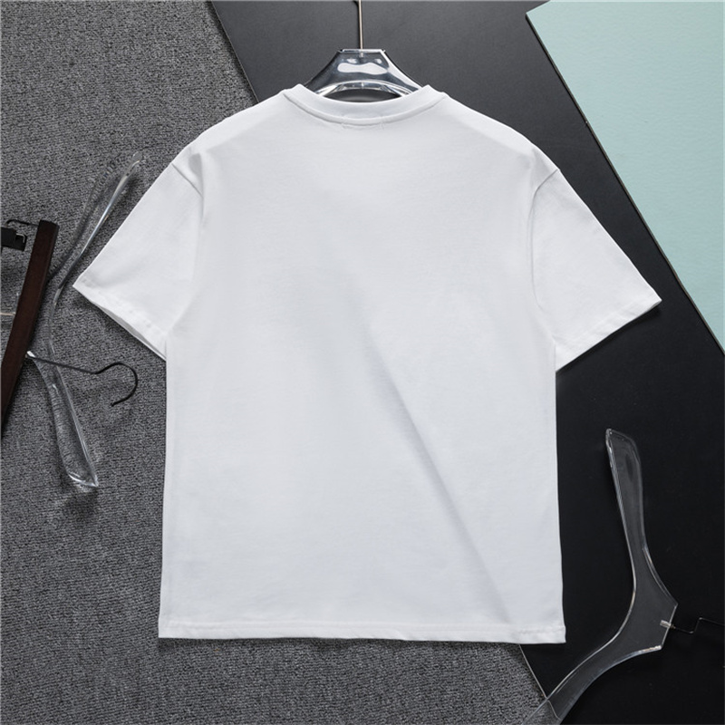 T-shirts pour hommes Femmes D T-shirts T-shirts de créateurs Cotons Tops Chemise décontractée pour homme PRA T-shirts Vêtements Street Shorts Vêtements à manches S-XXXXXL # 01888