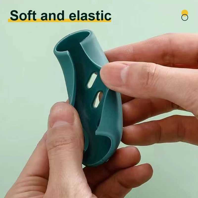 Silicone Isolation Thermique Four Mitt Gant Casserole Oreille Pan Pot Support Four Grip Anti-chaud Pot Clip Ménage Cuisine Accessoires HKD230828