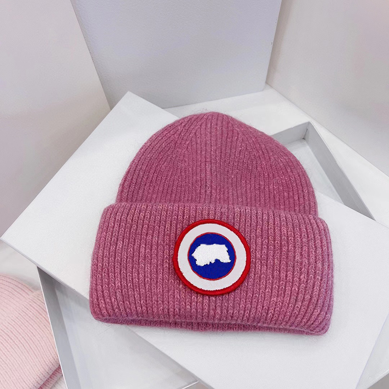 디자이너 비니 모자 고급 비니 캐주얼 패션 여행 양모 모자 따뜻한 니트 디자이너 모자 겨울 눈 두껍게 된 모자