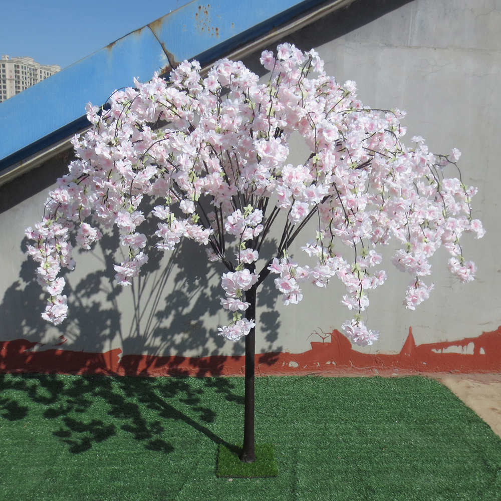 Altezza 1,5 m Matrimonio artificiale tronco d'albero simulazione glicine fiori di ciliegio fiore la festa di compleanno