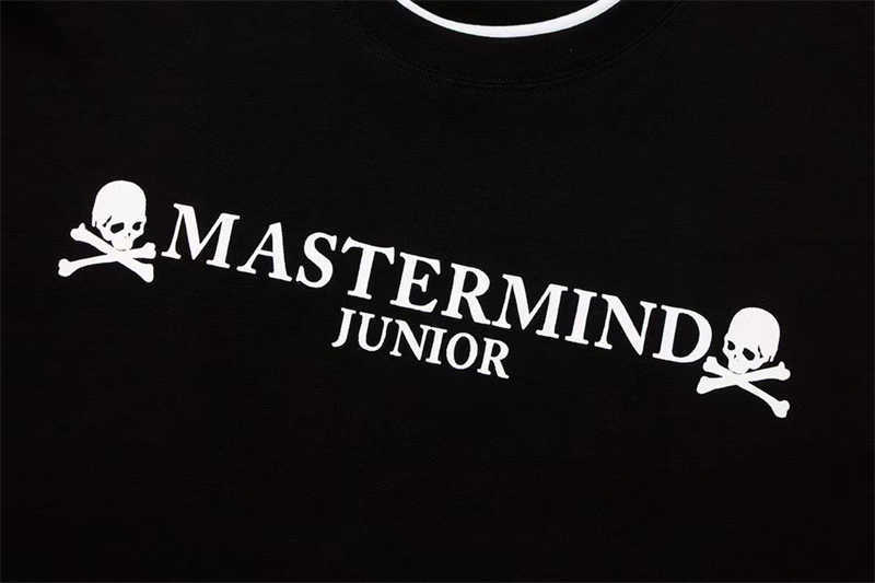 Erkek Tişörtler İyi Kalite Büyük Boyutlu Mastermind Kısa Kollu Moda T-Shirt Erkekler Bahçecilik Siyah Beyaz Kadın Tişört Tişört Tişört