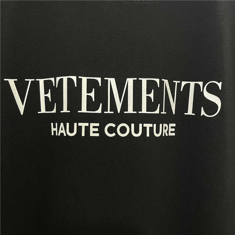 T-shirts pour hommes Bonne qualité Haute Couture Vetements Mode T-shirt Hommes Blanc Vetements Femmes Vintage T-shirt Oversize Tee VTM Manches courtes