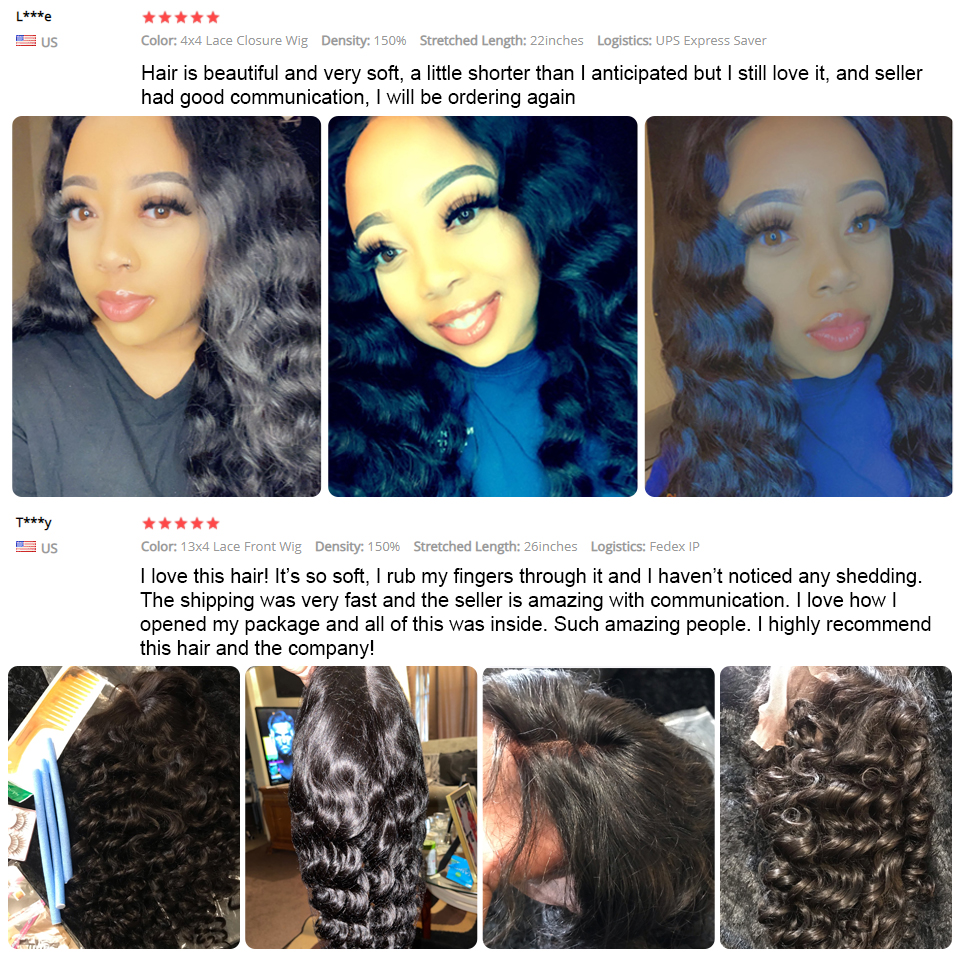 28 30 Inch Loose Wave Lace Front Wig 13x6 HD Lace Frontal Wigs for Women Human Hair 5x5 Lace Closure Wig Pre Plucked Lace Wig