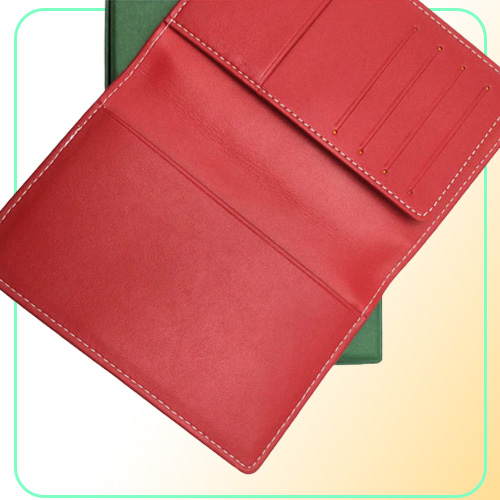 Designer Högkvalitativt pass Cover Classic Men Women Fashion Passport Holder Cover ID Card Holder8875961