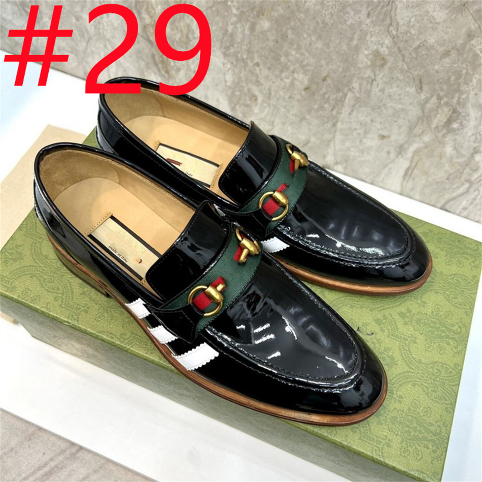 High quality original 1:1 Big Size 38-46 Leather Business Casual Shoes Designer Men Dress Office Luxury Shoes Male Breathable Oxfords Men Formal Shoe