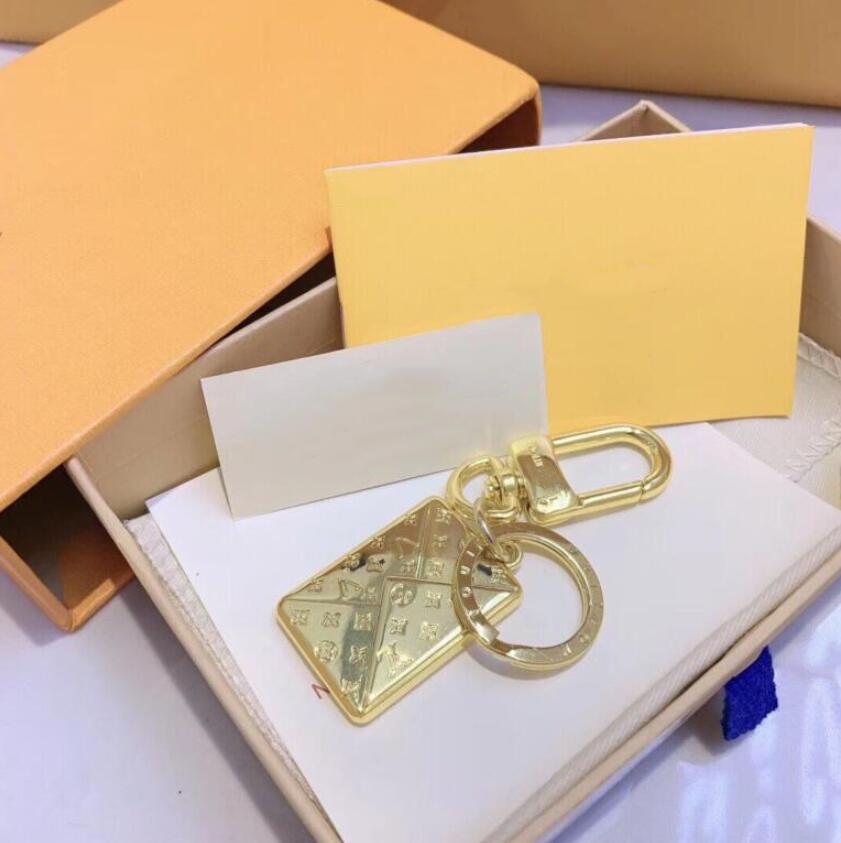 Exclusive popular original box Europe and the United States fashion quality men's and women's envelope key chain luxury outdoor key chain pendant