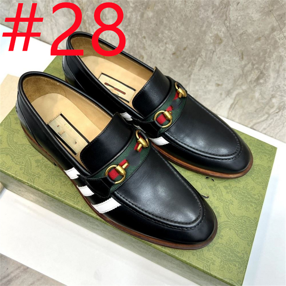 High quality original 1:1 Big Size 38-46 Leather Business Casual Shoes Designer Men Dress Office Luxury Shoes Male Breathable Oxfords Men Formal Shoe