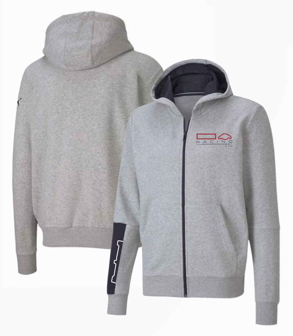 2023 F1 Jaqueta com capuz Fórmula 1 Terno de corrida Hoodies Driver Zipper Moletom Casual Logotipo do carro Jaqueta à prova de vento Outdoor Motocross Jersey