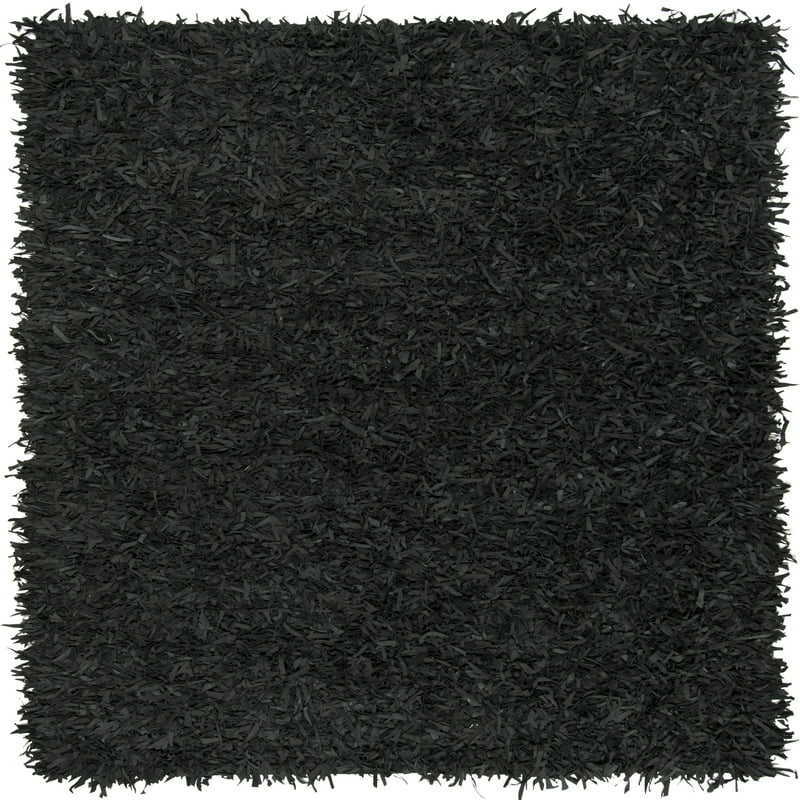 Tappeto Shag Dimitri Solid Area Nero 5' x 8' HKD230828